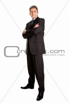 Portrait of successful senior business man