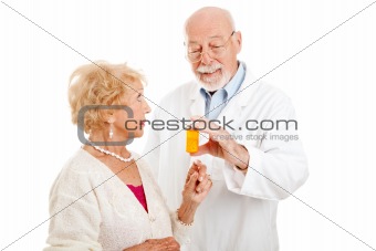 Pharmacist Giving Instructions