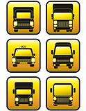 set of transport icons