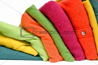 Colourful fall or winter cashmere or alpaca wool