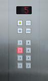 5 floor on elevator buttons