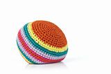 Colorful hacky sack