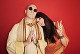 Pious Guru With Woman