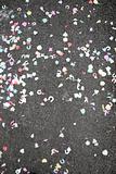 confetti on the ground