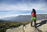 watching cloud over valley at Gredos