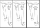 explanatory educational sketch pilaster column problem in archit