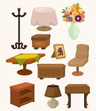 cartoon Furniture icons