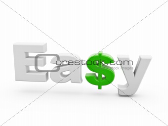 easy green dollar sign