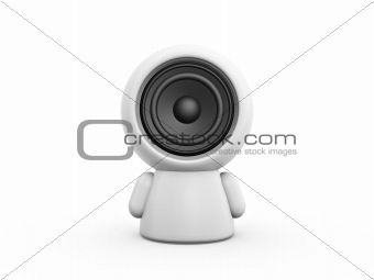 speaker doll