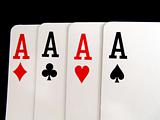  four of a kind aces