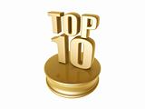top ten in rank list