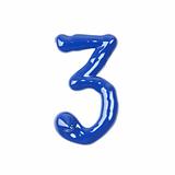 blue oil numbers - three