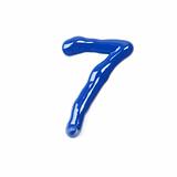 blue oil numbers - seven