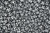 abstract textured marbles in black and white