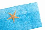 Sea star blue envelope