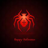 spider for halloween on background