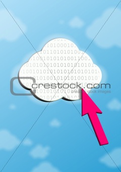 symbol of cloud computing