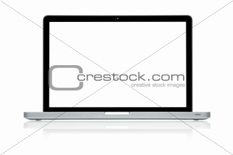 Laptop (Clipping path included)