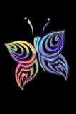 psychedelic butterfly