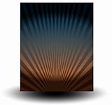 Vector abstract disco banners. illustration line and circle