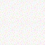 Seamless repeating light colorful flower fabric pattern