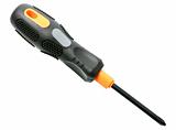 Single orange-black screwdriver