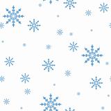 seamless vector pattern of the Snowflakes