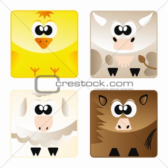 Home animals - set icon 2