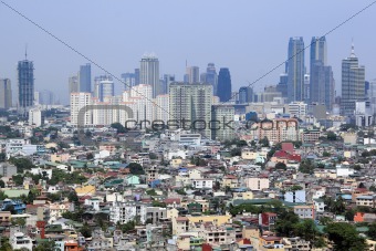 urban sprawl makati city manila
