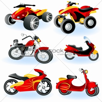 Motorcycle icons 2