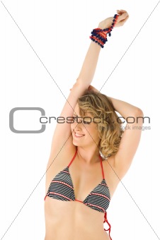 female in swimsuit