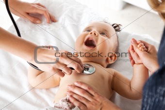 Baby examination