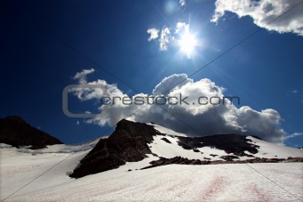 Sperry Glacier Scenery - Montana