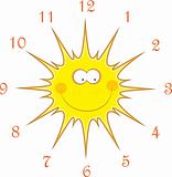 Sun watches, vector illustration