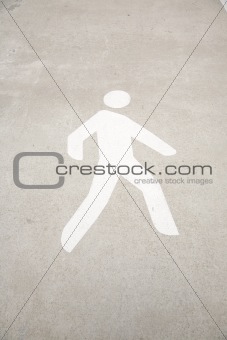 pedestrian silhouette