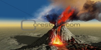 Volcano Smoke