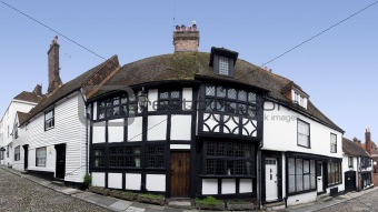historic rye houses sussex england