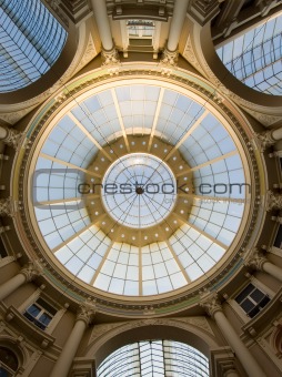 Shopping mall dome