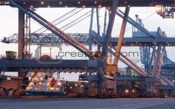 Container terminal Cranes