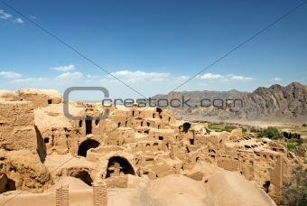 desert village near yazd iran