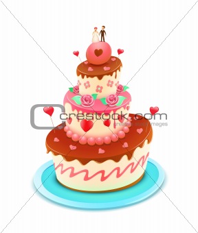 wedding  cake