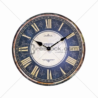Grunge clock
