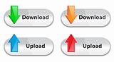 Download and upload icons