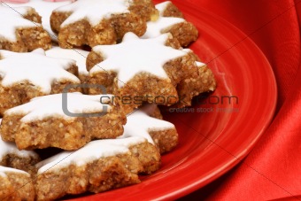 Cinnamon star cookies (Zimtsterne)