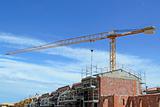 crane in a construction site