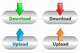 Download and upload icons