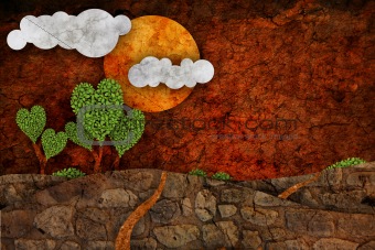 landscape illustration