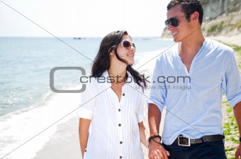 love couple beach