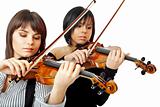 beautiful violinists