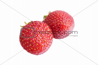 Isolated Strawberrys